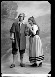 Lycko-Pers resa, Östermalmsteatern 1908. Rollporträtt - SMV - GB071