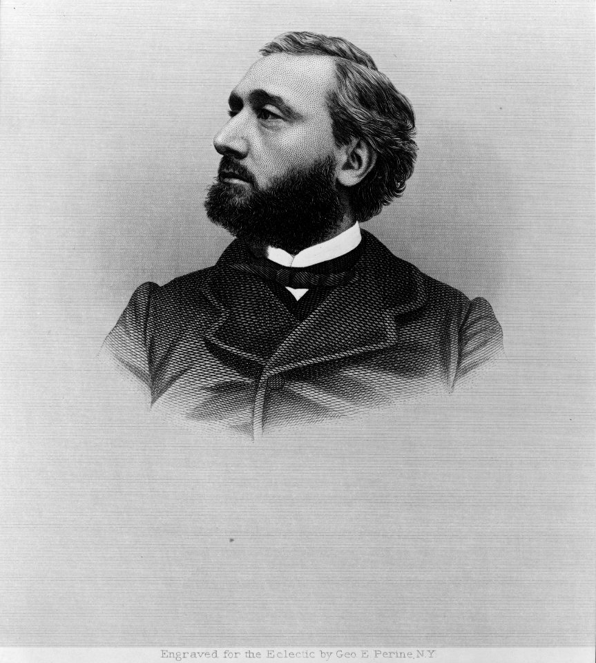 Léon Gambetta-engraving