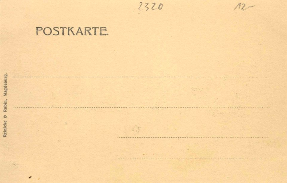 Lüneburg, Niedersachsen - Ilmenau mit dem Wasserturm (back) (Zeno Ansichtskarten)