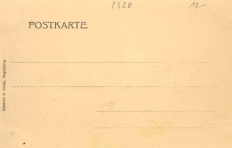 Lüneburg, Niedersachsen - Ilmenau mit dem Wasserturm (back) (Zeno Ansichtskarten)