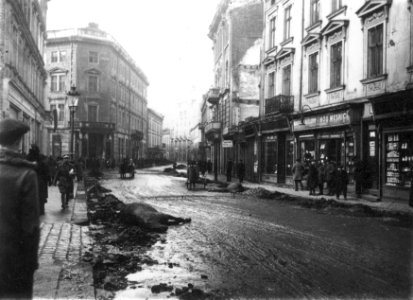 Lwów. Ul.Jagiellońska w roku 1919 photo
