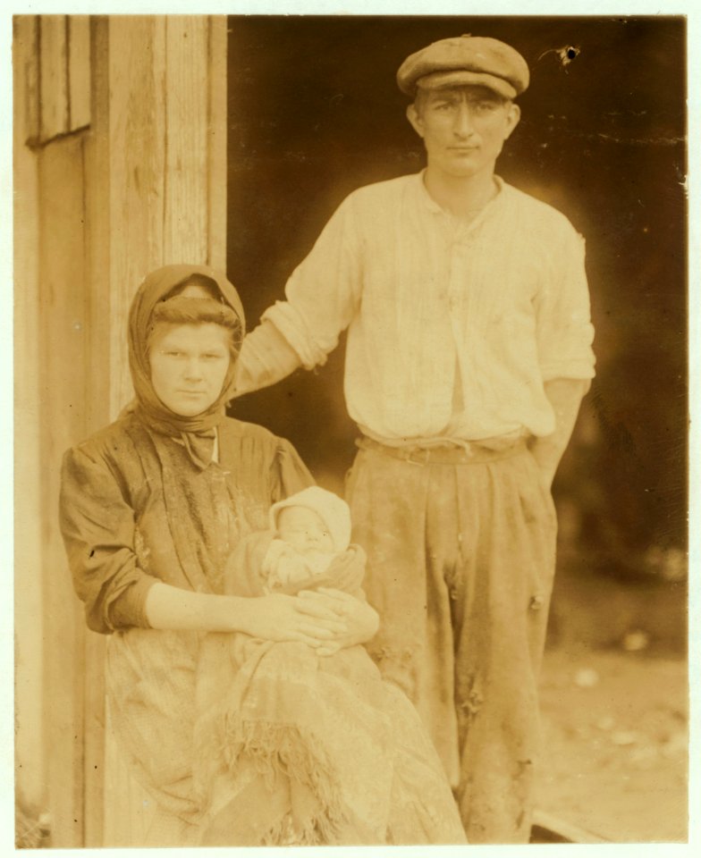 Man, woman, and infant. Varn & Platt Canning Co LOC nclc.01019