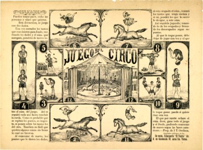 Manuel Manilla, Juego del circo, ca. 1890