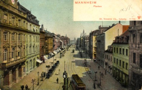 Mannheim, Baden-Württemberg - Planken (Zeno Ansichtskarten) photo