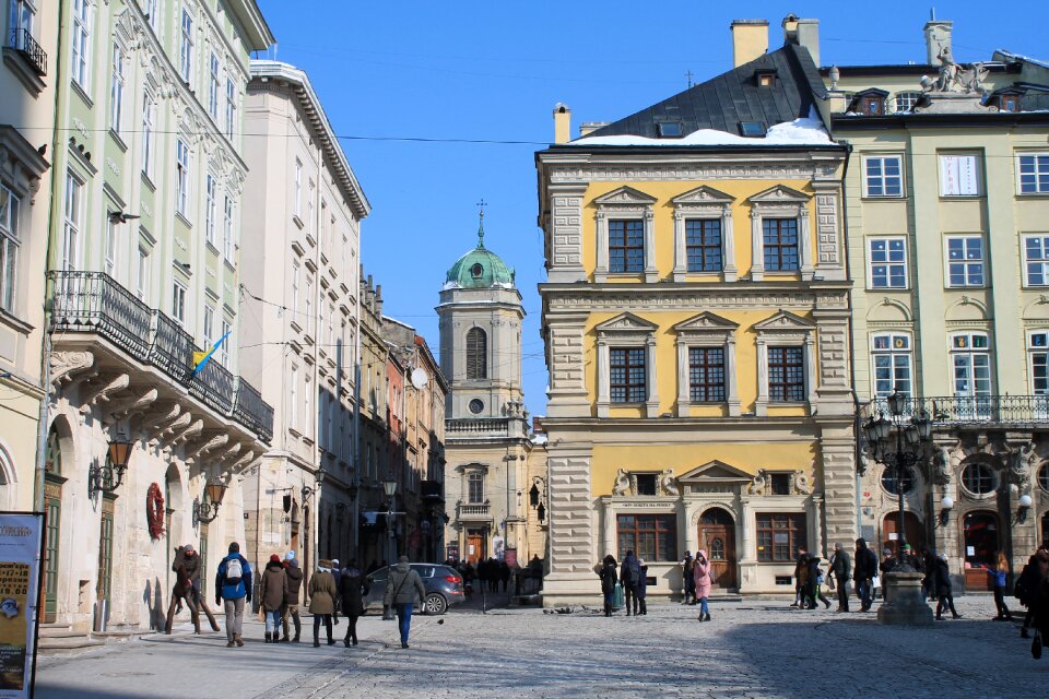Old town ukraine lviv