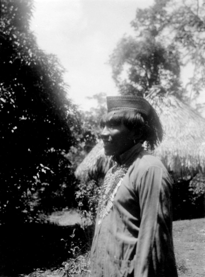 Man, östra sidan av Urabábukten. Rio Caimanes. Colombia - SMVK - 004446