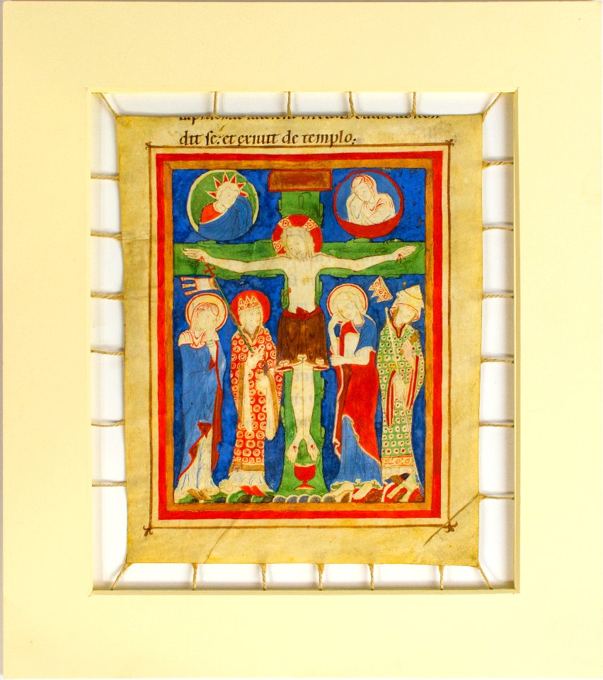 Manuscript Leaf from a Book of Pericopes