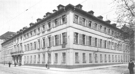 Mannheim Palais Bretzenheim 1914 photo
