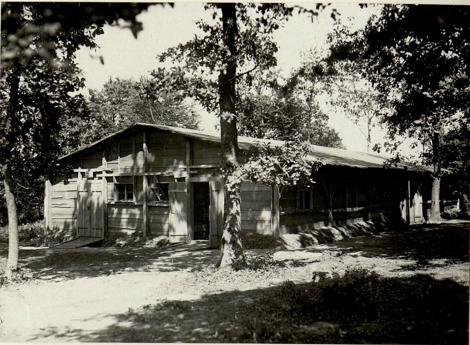 Mannschaftsbaracke der Sturmtruppen in Nestinsky 1917 (BildID 15543311)