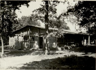 Mannschaftsbaracke der Sturmtruppen in Nestinsky 1917 (BildID 15543311)