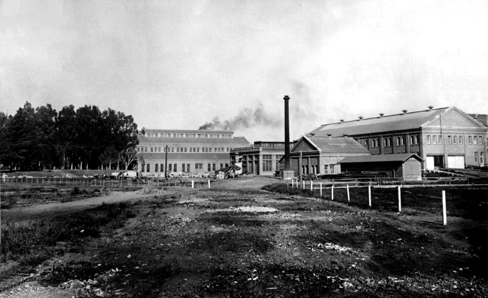Mare Island Navy Yard buildings c1914