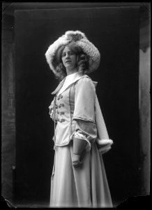Manda Björling in Cyrano de Bergerac 1901 - SMV - NB078