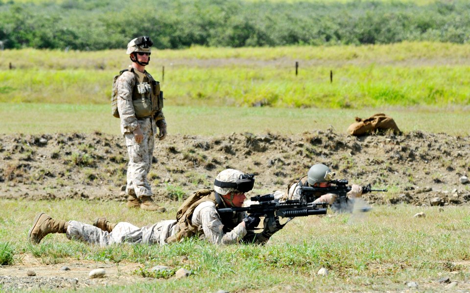 Marine Corps Security Forces gun range 110726-N-RF645-134