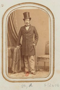 Mariscal Narváez. Duque de Valencia. Biblioteca Virtual de Patrimonio Bibliográfico. Disdéri, André