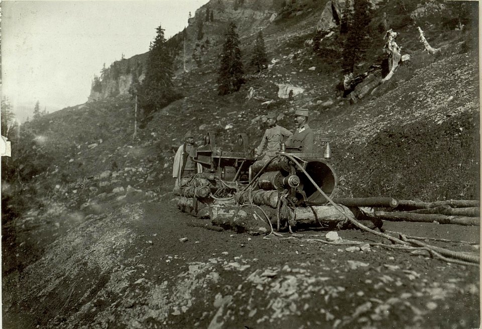 Marinegeschütz Transport, Schlitten für Transport des Pivots (BildID 15463387)