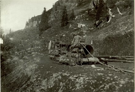 Marinegeschütz Transport, Schlitten für Transport des Pivots (BildID 15463387)