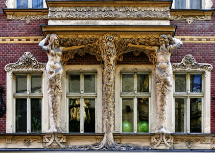 Architecture house facade building