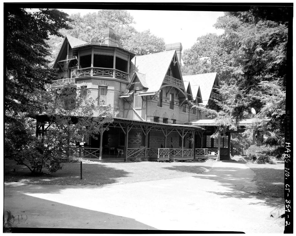 Mark Twain House - HABS photo 023144pu