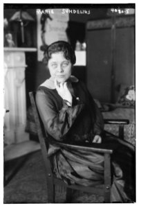 Marie Sundelius in 1916 photo