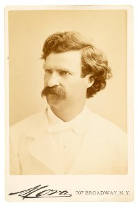 Mark Twain by Mora, 1882