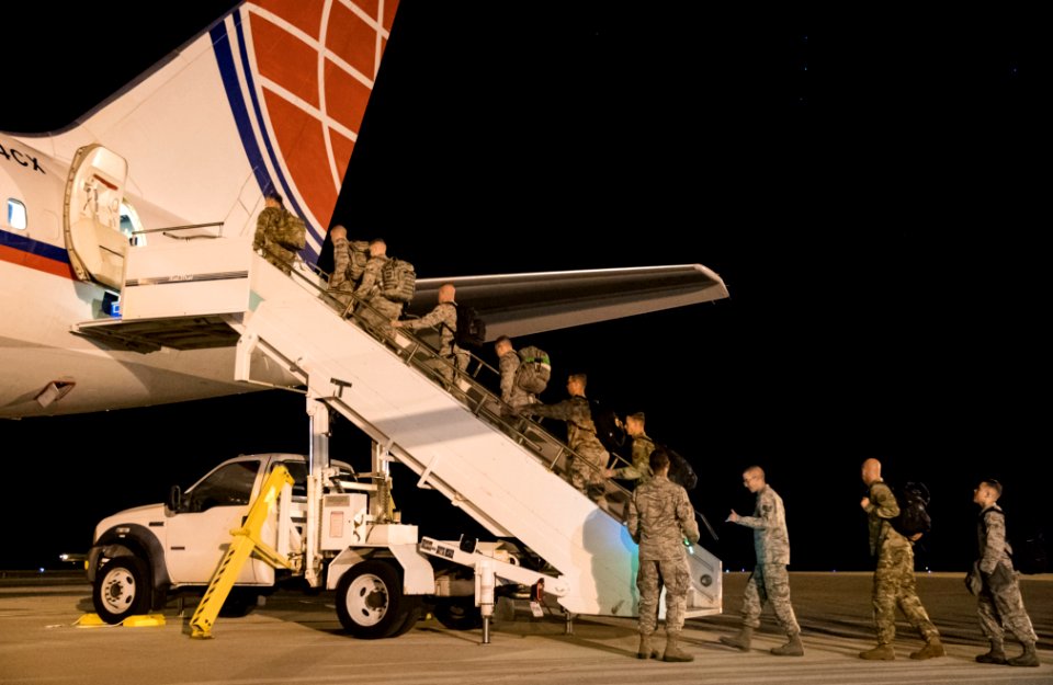 Mobility Guardian 2019 CRAF 757 delivers personnel, cargo 190908-F-BO262-1084