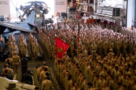 Marines celebrate U.S. Marine Corps Birthday 121110-N-HF252-018