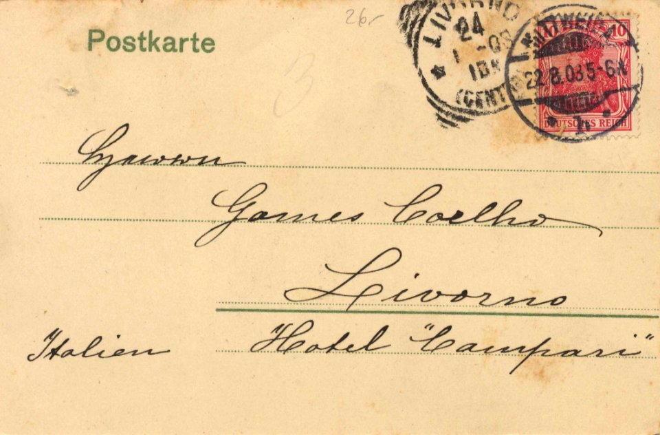Mittweida, Sachsen - Postamt, Deckerstraße (back) (Zeno Ansichtskarten)