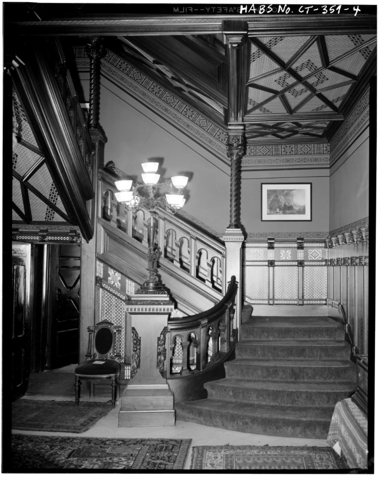 Mark Twain House - HABS photo 023146pu