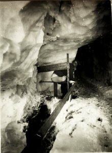 Marmolatagletscher, Reinlichkeit in den unterirdischen Gängen (BildID 15419247)
