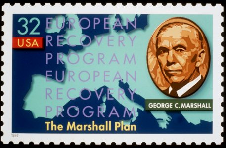 Marshall-Plan-Stamp photo