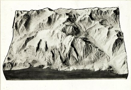 Marmolatarelief, Blick von Norden nach Süden. (BildID 15418967)