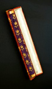 Marskalksstav i etui (Elghammar) - Livrustkammaren - 25333