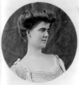 Martha Cameron, daughter of Don Cameron, head-and-shoulders portrait, facing right LCCN96510776 (cropped)