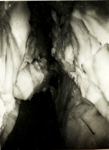 Marmolatagletscher, Gletscherspalte. (BildID 15419163)