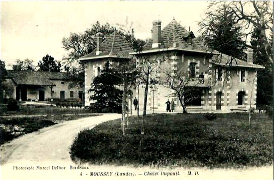 Moustey (Landes) - château Dupouil