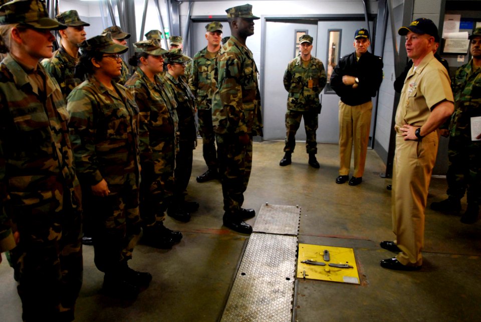 Master Chief Petty Officer of the Navy Rick D. West visits Naval Station Norfolk DVIDS145245