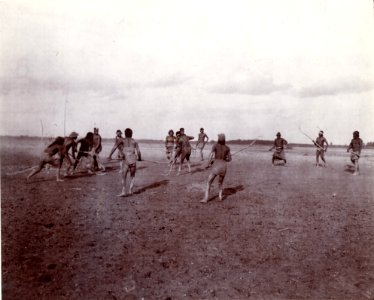 Mataco, bollspelare. Se även 72-7-8. (fotografititel, katalogkort). Sydamerika. Bolivia - SMVK - 0071.0004