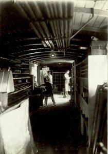 Materialwagen der Autoreparatur Werkstätte. Aufgen.29.August 1915. Standort, Cellulosefabrik Villach. (BildID 15461553)