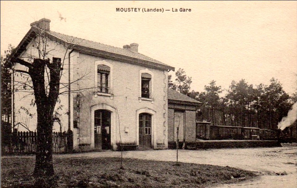 Moustey (Landes) - Gare 2
