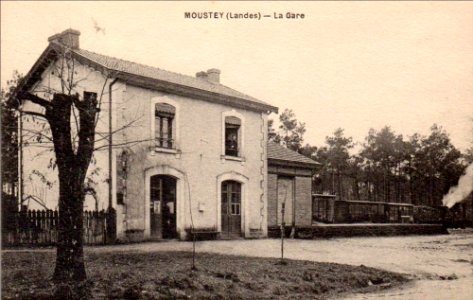 Moustey (Landes) - Gare 2