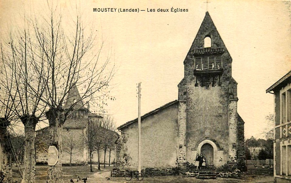 Moustey (Landes) - les deux églises 5