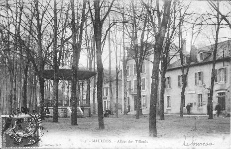 Mauléon-Allée des Tilleuls (1908)