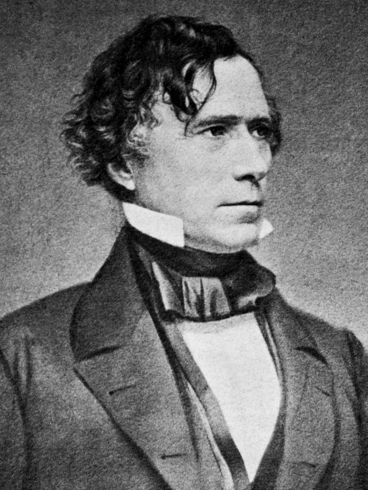 Mathew Brady - Franklin Pierce - alternate crop (cropped)