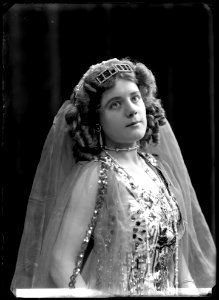 Maud Keyser, actor, in unknown performance - SMV - GK018