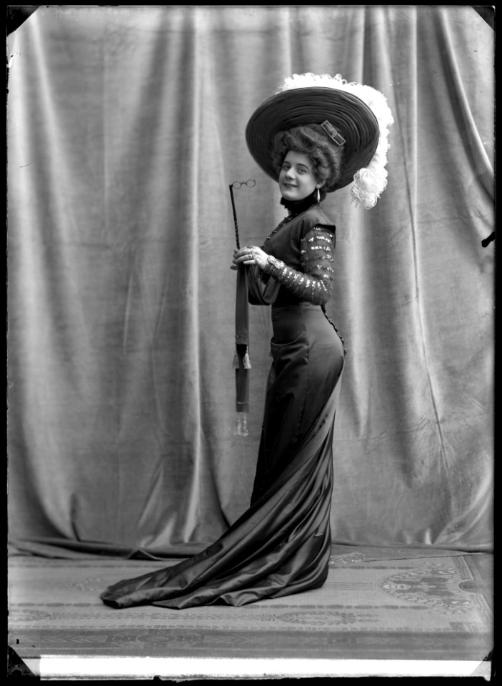 Maud Keyser in Dollarprinsessan at Oscarsteatern 1908 - SMV - GK010