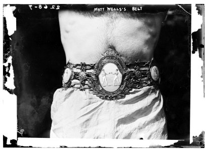 Matt Wells belt LCCN2014689576