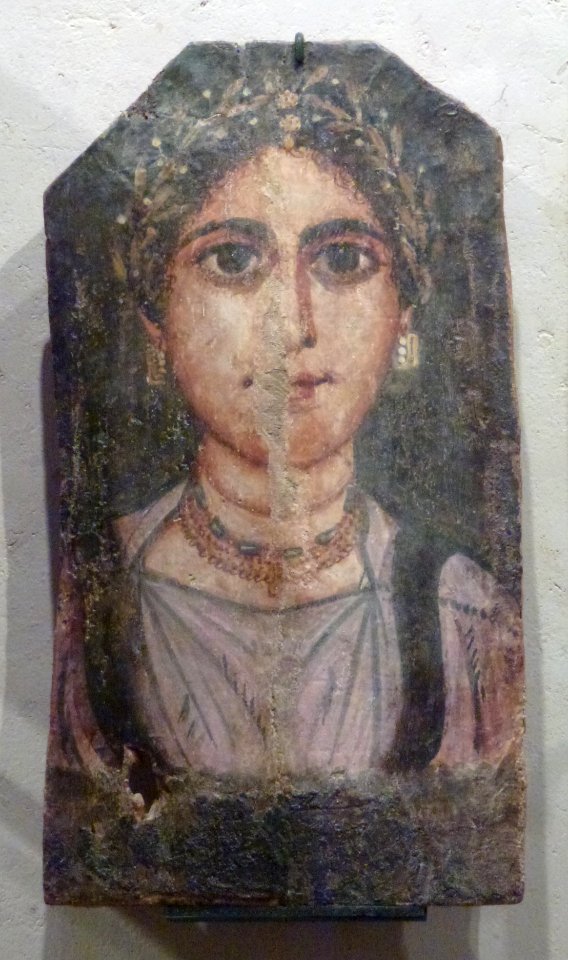 Mummy portrait of a young woman - SMÄK - ÄS 2