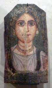Mummy portrait of a young woman - SMÄK - ÄS 2