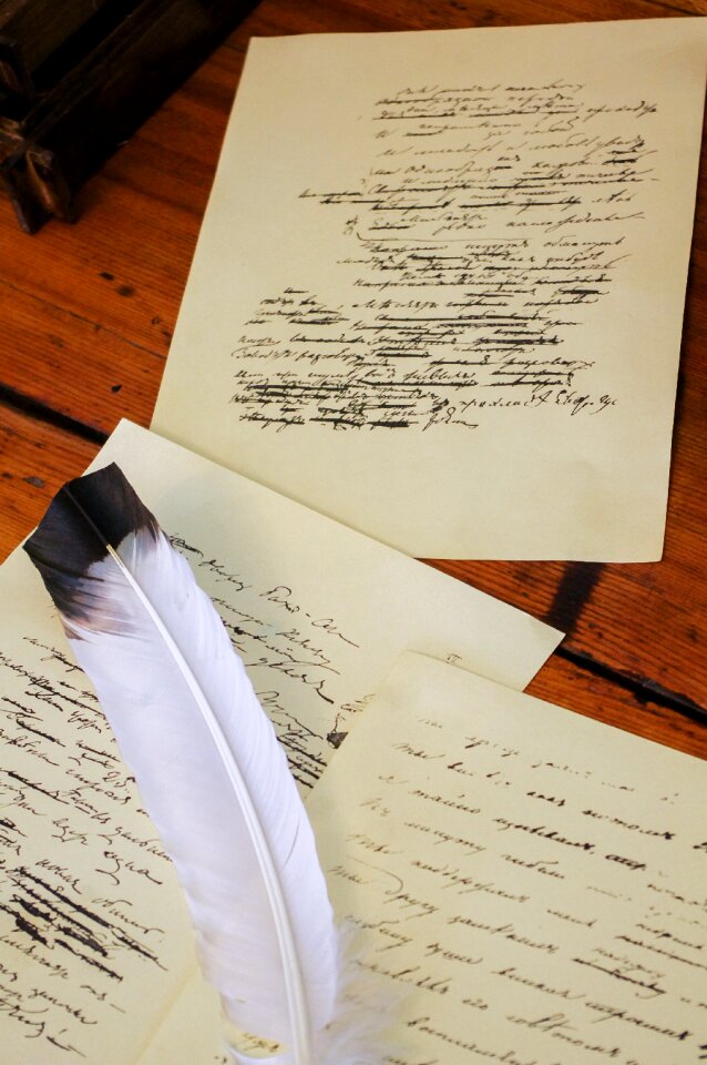 Paper written language book