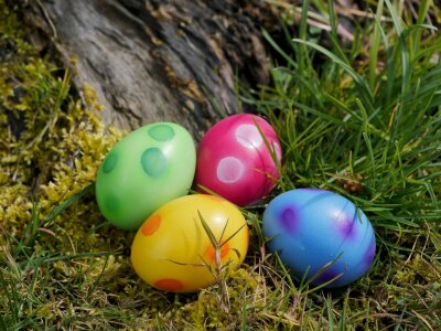 Color colorful easter tradition
